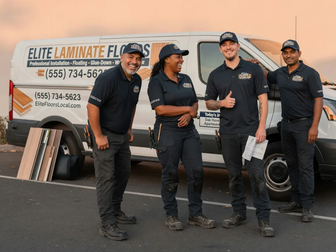 Laminate flooring installation company in Dearing, KS